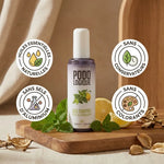 Déodorant pour pieds Déovert - spray naturel sans aluminium ni conservateurs avec ingrédients botaniques