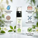 Dermoline Hydric Serum Bio 30ml LT Labo avec bénéfices hydratation et acide hyaluronique