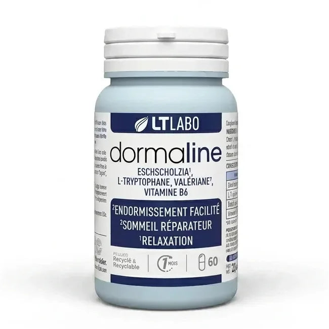 Flacon Dormaline gélules sommeil LT Labo complément alimentaire naturel