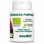 Echinacea 210 mg Bio 100 gélules Vital Osmose supplément naturel bouteille