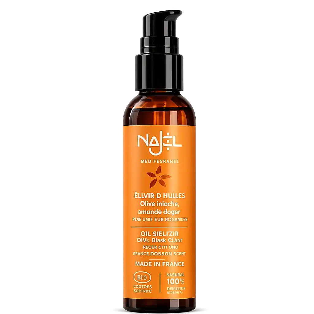 Élixir aux trois huiles certifié bio – Najel