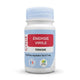 Flacon blanc de complément Énergie Virile Vegan 60 gélules 555mg avec bouchon bleu sur fond blanc