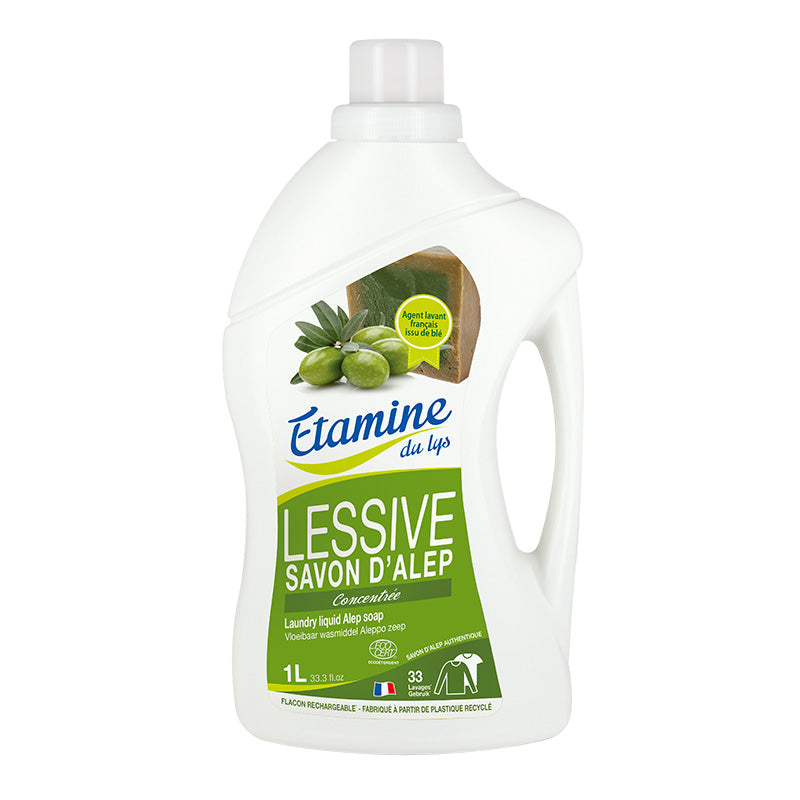 Lessive concentrée au Savon d'Alep en bidon - Etamine du Lys