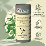 Ayurvana Andrographis extrait en gélules végétales - Complément immunité fabriqué en France