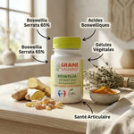 Boswellia Extract vegan en gélules avec ingrédients naturels pour santé articulaire