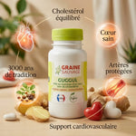 Gélules Guggul vegan Graine Sauvage : cholestérol équilibré, cœur sain et protection cardiovasculaire