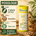 Extrait Musta Ayurvana gélules posologie 2 par jour digestion bien-être naturel
