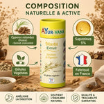 Extrait Musta Ayurvana en gélules végétales - Cyperus rotundus fabriqué en France