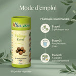 Extrait Vidanga Ayurvana en gélules vegan avec guide posologie et mode d'emploi