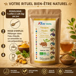 Fenugrec Bio poudre Ayur-Vana 150g avec guide posologie et préparation bien-être