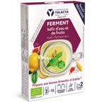 Ferment kéfir d'eau fruits bio Yalacta sachets boîte packaging blanc