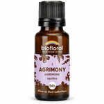 Fleur de Bach Agrimony Biofloral en granules 19,5g, flacon verre brun isolé