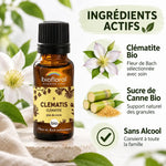 Fleurs de Bach Clematis Bio granules 19,5g Biofloral avec ingrédients et composition