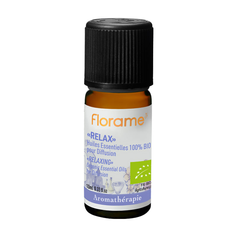 Composition bio "Relax" de 10 ml de la marque Florame.