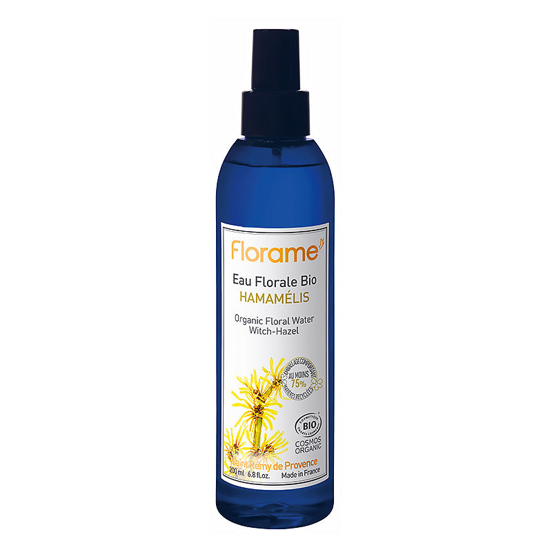 Eau florale d'Hamamélis certifiée bio de 200 ml de la marque Florame.