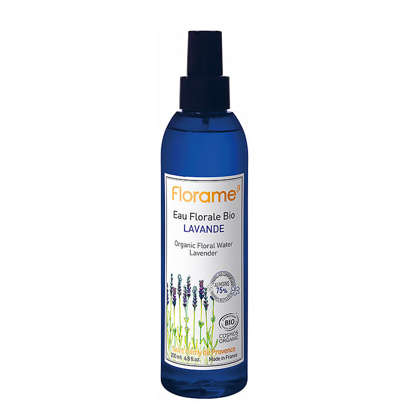 Eau florale de lavande certifiée bio de 200 ml de la marque Florame.