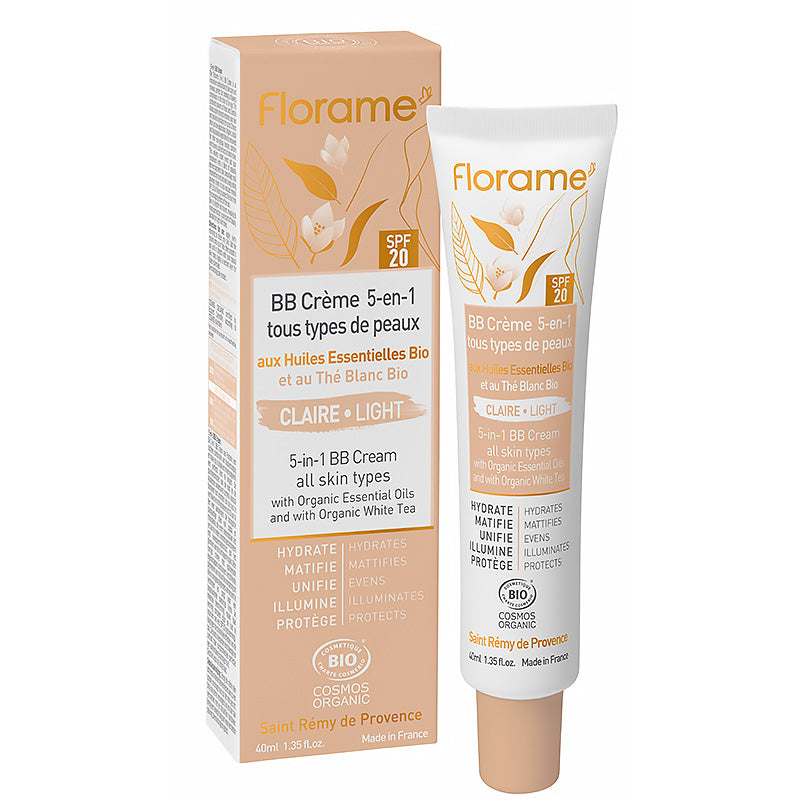 BB Crème 5-en-1 certifiée bio – Florame