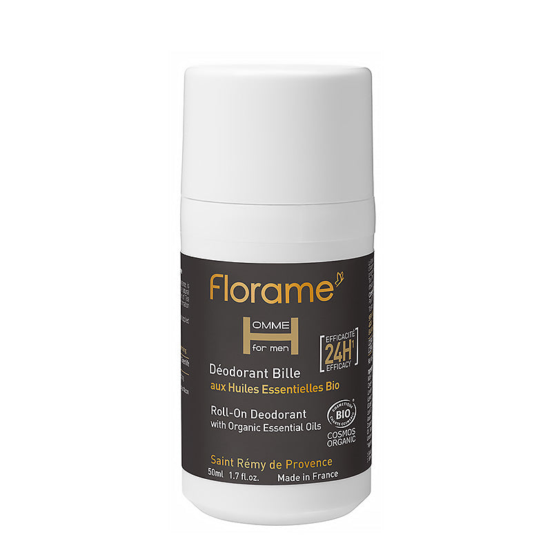 Déodorant Bille Homme certifié bio – Florame