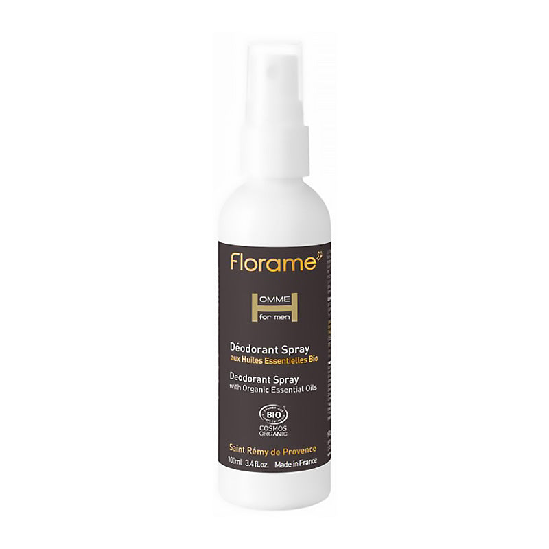 Déodorant Spray Homme certifié bio – Florame