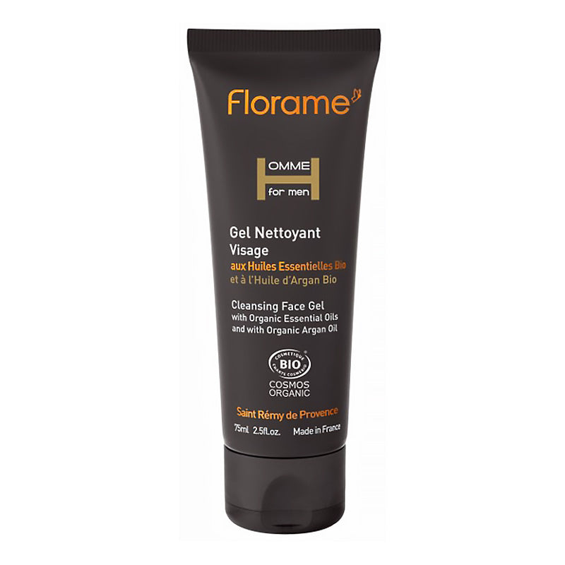 Gel Nettoyant Visage Homme certifié bio – Florame
