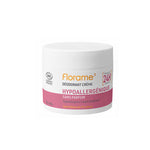 Déodorant crème hypoallergénique certifié bio dans un pot de 50 g de la marque Florame.