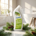 Gel WC Senteur Pinède Etamine du Lys avec branches de pin frais et marbre blanc