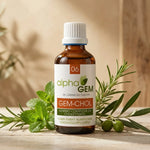Flacon Gemmo-complexe Cholestérol Bio GEM-CHOL 50ml Alphagem avec plantes naturelles