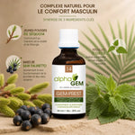 Gemmo-complexe GEM-PREST Alphagem avec séquoia, saw palmetto et ortie pour confort masculin