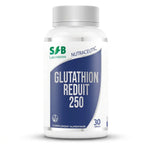 Glutathion Réduit 250 gélules SFB Laboratoires - complément alimentaire en flacon blanc