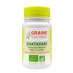 Shatavari bio et vegan en gélules de la marque Graine Sauvage