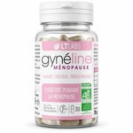 Gyneline Ménopause bio gélules LT Labo supplément naturel ménopause flacon rose blanc