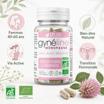 Gyneline Ménopause bio gélules LT Labo - Complément naturel pour femmes 40-60 ans transition hormonale