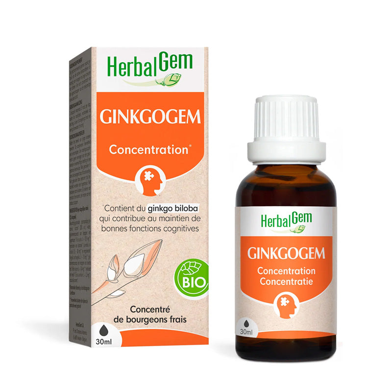 Gemmo-complexe Ginkgogem bio de 30 ml de HerbalGem