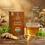 Hima Paka Bio Intestin sensible Atma avec ingrédients biologiques et tisane digestive