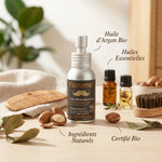Huile à Barbe Adoucissante Florame bio avec ingrédients naturels et argan