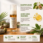 Huile de Calophylle Bio Ayurvana avec ingrédients naturels et acides gras insaturés