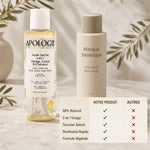 Huile Sèche Apologie 3 en 1 104ml comparaison produit formule naturelle