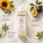 Huile Sèche 3 en 1 Apologie spray 104ml avec Tournesol, Prune Gascogne et Chanvre