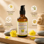 Huile d'Onagre bio Florame avec composition nutritionnelle et acides gras essentiels