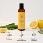 Hydrolat citron aloe vera Najel bio - Rituel beauté matin, midi, soir en flacon verre ambré