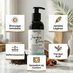 Jambes Dorées Aquatéal - Lait corporel bronzant avec bénéfices raffermissants et confortables