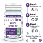 Kudzuline Bio gélules posologie 2 par jour matin soir vitalité indépendance