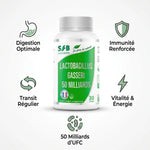 L-Gasseri 50 milliards SFB probiotiques en gélules avec bénéfices digestion et immunité
