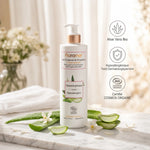 Lait corporel Florame Provence bio hypoallergénique certifié COSMOS avec aloe vera et fleurs blanches
