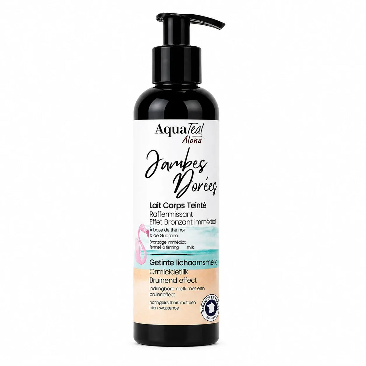 Lait corps teinté "Jambes Dorées"  Aquatéal