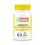 Graine Sauvage Lapacho vegan en gélules, complément alimentaire naturel en flacon