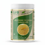 Lecithine de soja SFB en granulés - pot avec étiquette verte