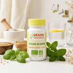 Graine Sauvage levure de bière bio vegan en gélules avec ingrédients naturels