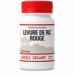 Levure de riz rouge 60 gélules - Édition Soleil Levant en flacon blanc