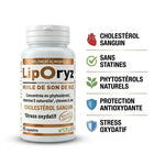 Bouteille Liporyz en capsules à l'huile de son de riz, complément alimentaire 90 capsules